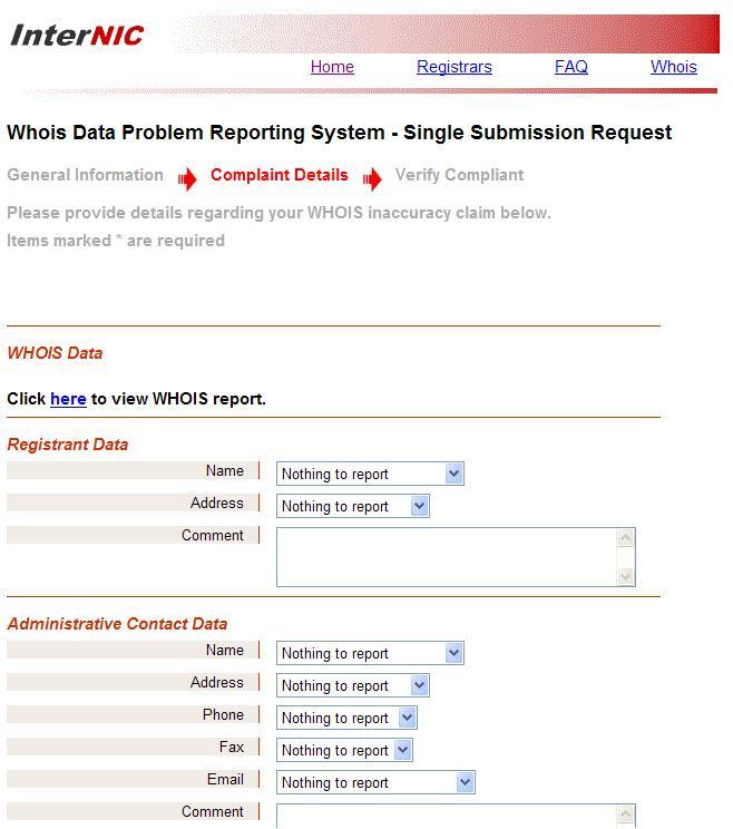 New Whois Data Problem Reporting System simpler, includes compliance checks Enhanced Compliance Program new hires, ten registrar
