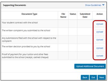 Performing Common Tasks Uploading a Document Introduction Supporting documents can be attached / uploaded to an inquiry or complaint.