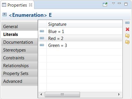 Similar to how operations and attributes are edited The context menu provides