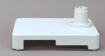 2) Mount Part B (Stand Post) onto Part A (Microscope Base)