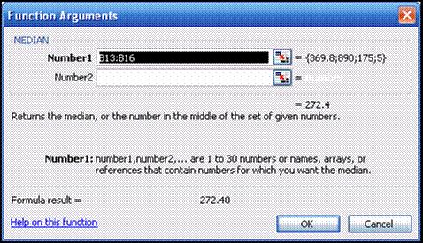 Arguments dialog box on your screen should look like Figure 1-7.