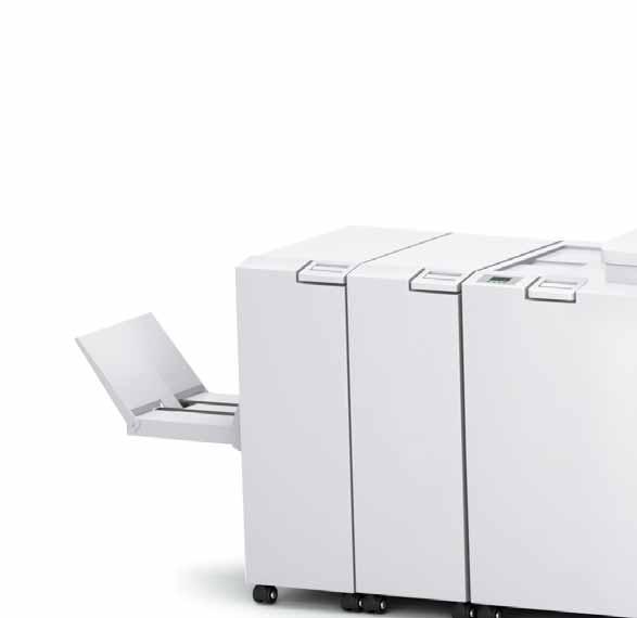 The most complete in-line document finishing portfolio Reliable high volume printing The key to success in today s market is your ability to cater for value-added services.