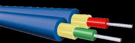 72 Duplex indoor cable Fiber Optic Cables FiberConnect I-V(ZN)H 2x1 UL OFNR Order no.