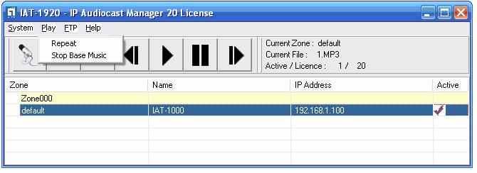 Enter the parameters of each scheduled music playback and click Add Schedule.