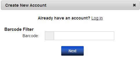 Depending upon your library s chosen authentication method, the below pop-up box will appear for you to enter your library card number (ensuring