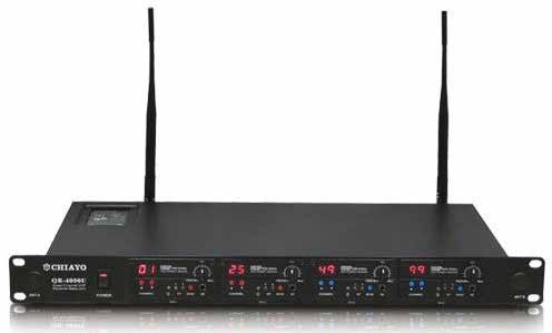 QR Series WIRELESS AUDIO SYSTEMS QR Series - Multichannel Wireless Systems The