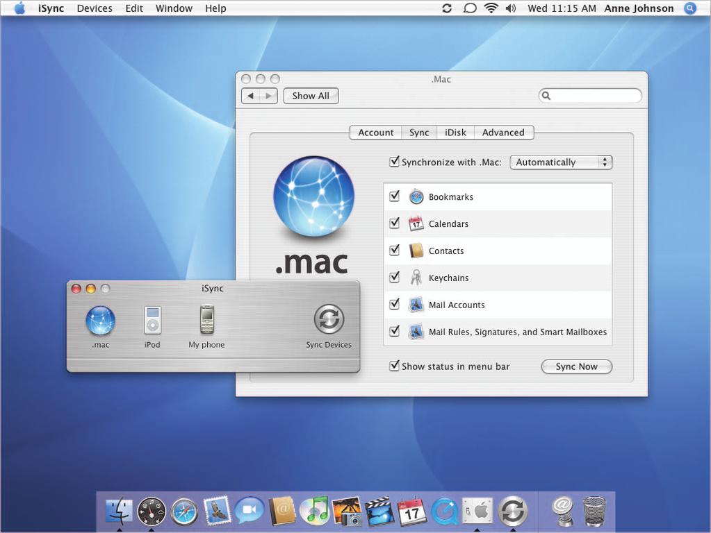 .Mac Sync.Mac sync* makes it simple to keep your information synchronized on several Mac computers.