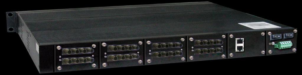 Features 1. Supports 4 Gigabit SFP slots or 10/100/1000Base-T(X) ports, 24 100Base TP/fiber ports 2.