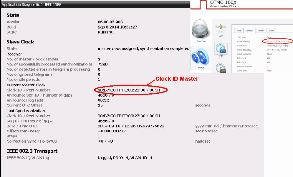 SIPROTEC 5 Applikation Figure 15: Homepage of the SIPROTEC 5 device and the web interface on OTMC 100p.