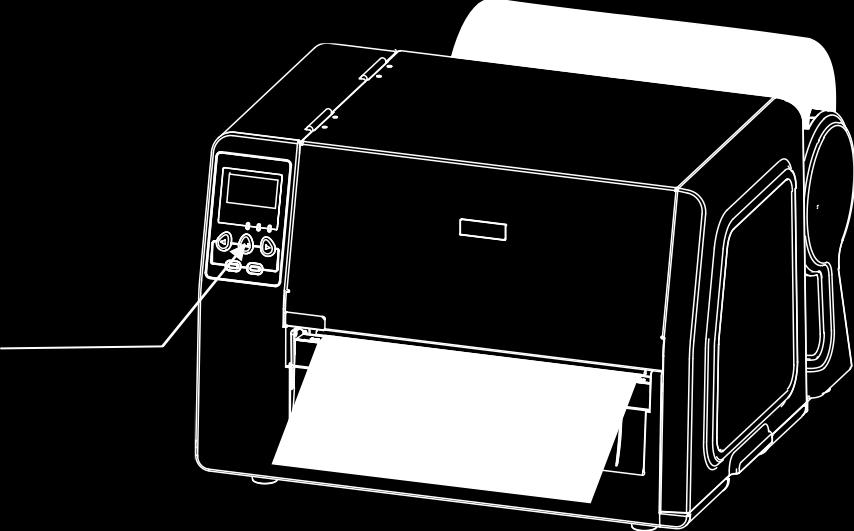 Chapter 2: Setup and Use 9. Close the right cover and turn on the printer, or press the FEED button if the printer is already on (see Figure 2-16).