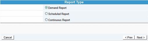 Creating a Demand Report This section describes how to create a Demand Report using the Report Wizard. Unlike other reports, Demand Reports are only generated once.