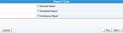 Creating a Continuous Report This section describes how to create a Continuous Report using the Report Wizard. Continuous Reports contain frequently updated summaries of the traffic on your network.
