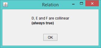 line, but we can also ask: Relation[{D,E,F}] Now it seems