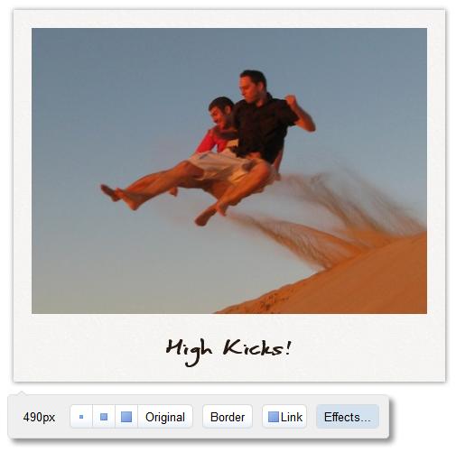 Image Effects Enhance the presentation of your images and screenshots with slick new border effects.