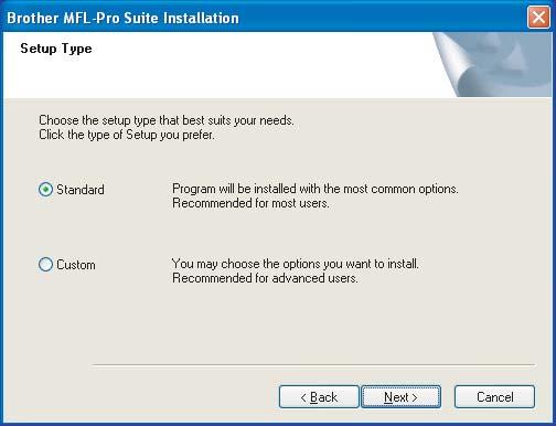 Installing the Driver & Software 5 After reading and accepting the ScanSoft PaperPort 11SE License Agreement, click Yes.