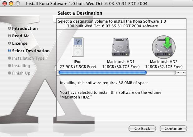 Click on the drive that contains your system files (Apple default is Macintosh HD ).