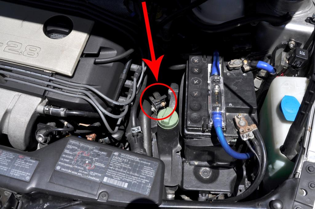 Step 1: Locate old part. Working on the right side of the engine bay, locate the Relay Lever Driver.