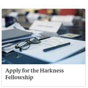 STARTING AN APPLICATION To begin your application, click the BEGIN YOUR APPLICATION button on the Harkness Application page.