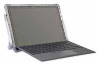 B² EDGE FOR SURFACE PRO 4 DESIGNED TO FIT: Microsoft Surface Pro 4 360-degree device protection including Kickstand Co-molded construction uses high-grade polycarbonate and TPU that is UV-stable,
