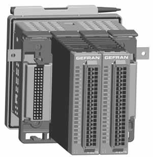 CONNECTION DIAGRAMS - GF_PROMER_XXCTLX002xxxx Connection with GFXTERMO4 unit GFXTERMO4 L-BUS4 Modbus RTU S1 R-EU16 R-EU16 (Dip switch) Addr.