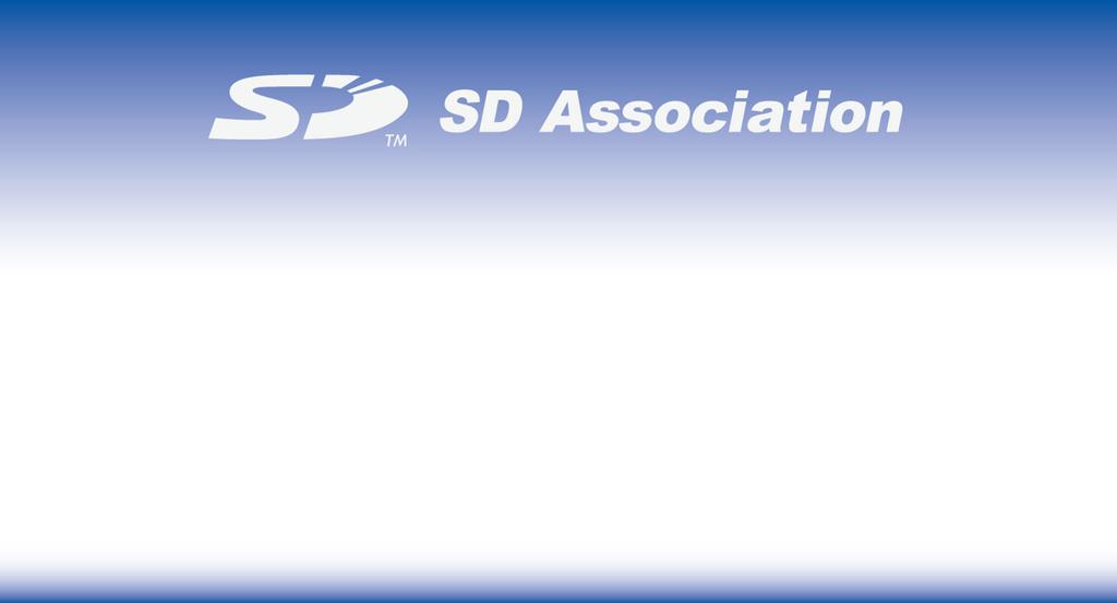 SD Association. All rights reserved.