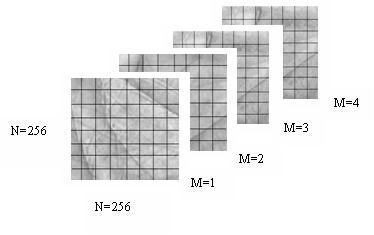 Figure 3.4 generate a 256 256 4 image matrices b. Applying 2-D Multiwavelet Transform: As shown in figure 3.