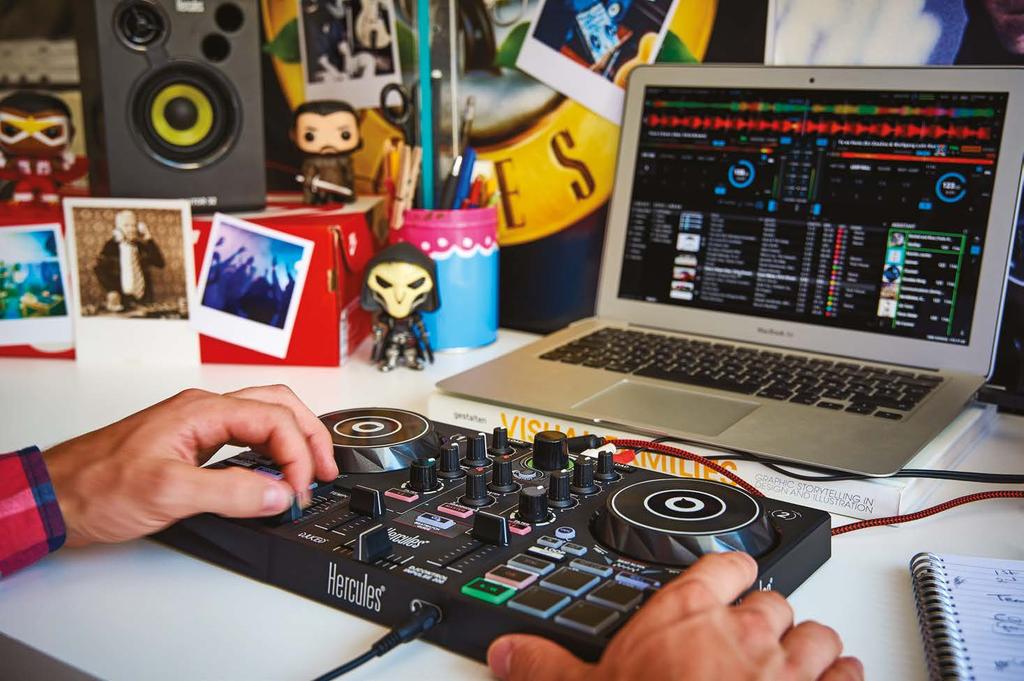 DJCONTROL INPULSE 200 START EASY, BECOME A DJ GET STARTED EASILY WITH HERCULES DJCONTROL INPULSE 200: THE COMPACT, EASY-TO-USE