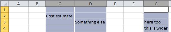 Excel Skills - Formatting Auto-sizing rows Rows can also be re-sized.