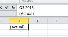 Excel Skills - Formatting The ALT + ENTER has forced a new line.