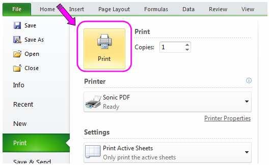 Excel Skills - Printing The spreadsheet is printed We can refine the