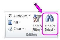 Begin by selecting the cells you wish to edit.