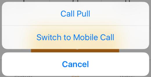 9 Internet Call Mode and Mobile Call Mode A major feature of MobileOffice Plus app is that users can now choose to make and receive calls under two (2) Modes: 1).