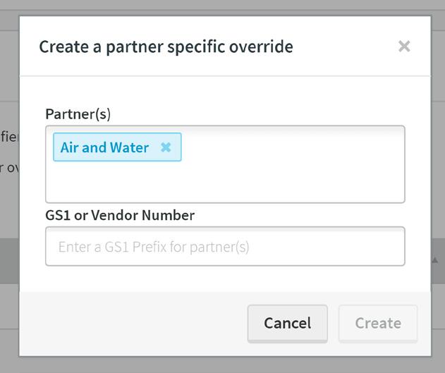 To create a partner specific override, complete the steps below: 1.