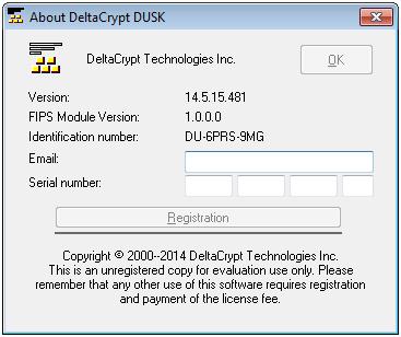 Registration Demo version Registration is NOT possible if you installed the demo version (its installer is named Dti setupduskcorporate(demo).