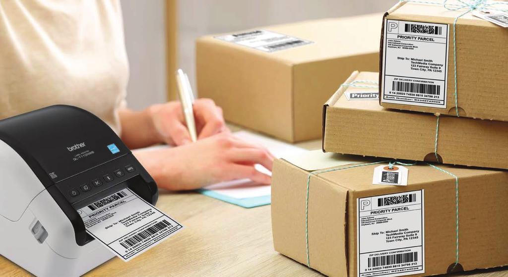 The Brother QL-1100 professional label printer offers unrivalled versatility not only in the office, but also warehouse, postal, facilities management and other industries.