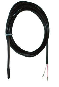 0 TCT Thermocouple with TFT cable Flat Teflon Cable, lenght 2 m Bending angle 3 x sensor diameter Sensor Thermocouple K, max. 1100 C Material Inconel 600 Flat Teflon cable, max.