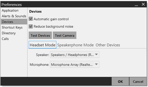 CONNECT YOUR HEADSET AND WEB CAMERA (IF USING) For best results, Comcast recommends using a USB headset with microphone. The Softphone will work without a headset.
