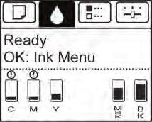 Replacing Ink Tanks Important Do not remove an Ink Tank during initialization immediately after turning on the printer, or during printhead cleaning. Ink may leak out.