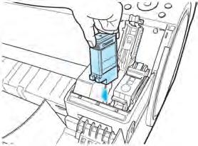 Important Ink tanks cannot be installed in the holder if the color or orientation is incorrect. If the Ink Tank does not fit in the holder, do not force it in.
