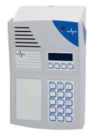 DTM Series Wall-mounted Intercom Stations 15 DTM xxx/w Digital wall-mounted intercom station with built-in microphone, 1 keypad with 15 keys, 4 function keys, 2 status LEDs, LCD display, plastic
