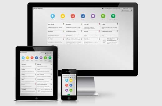 Univention Management Console Complete Control of Your Own IT Infrastructure Whether you are at your desk, in a meeting or on the go.