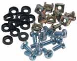 Cage Nuts, pack of 50 M6CNU Excel Wall Mount Frame This compact wall mounted frame is ideal for cabling installations of a small