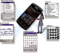 Personal Information Managers (PIM) Software application that includes an: appointment calendar address book