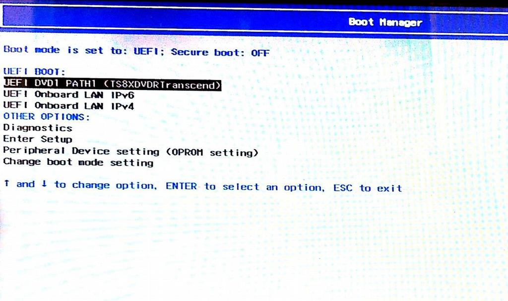 NOTE:If you don t get this menu, you have to set up Boot menu first boot device as DVD drive, for doing this, follow the below steps Some computers are set to boot directly from its hard drive and we
