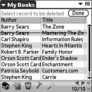 Records in your SmartList To Add records to your SmartList, start from the List View screen and follow these steps: 1 Click on the New Record icon at the bottom of the screen.