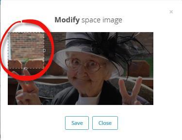 Adjust the modification box to modify the picture Select (Save) to change the picture