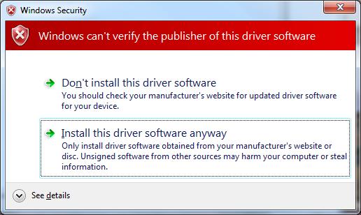 Fig.12: Search for the driver When the following dialog appears, click