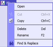 New feature in SIMIT Figure 4-32: Default etting for macro component input 4.3.5 Find and Replace in macro component In SIMIT V7.1 you can now alo replace component within a macro.