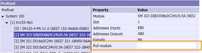 New feature in SIMIT Figure 4-60: Plugging and unplugging module 4.7.3 Aigning a MAC tart addre All Profinet device modeled in SIMIT are aigned their own MAC addre during import of ytem data.
