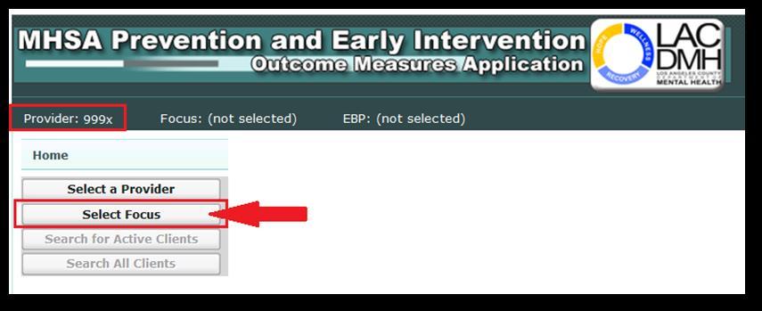 Section 3 Select MAP as the EBP Once a provider is selected, the application will redirect to the Home